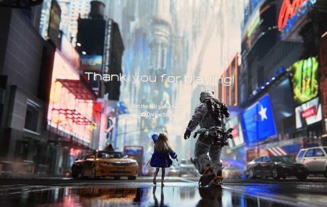 《识质存在》宣传图被玩家PS 里昂乱入造就无敌组合