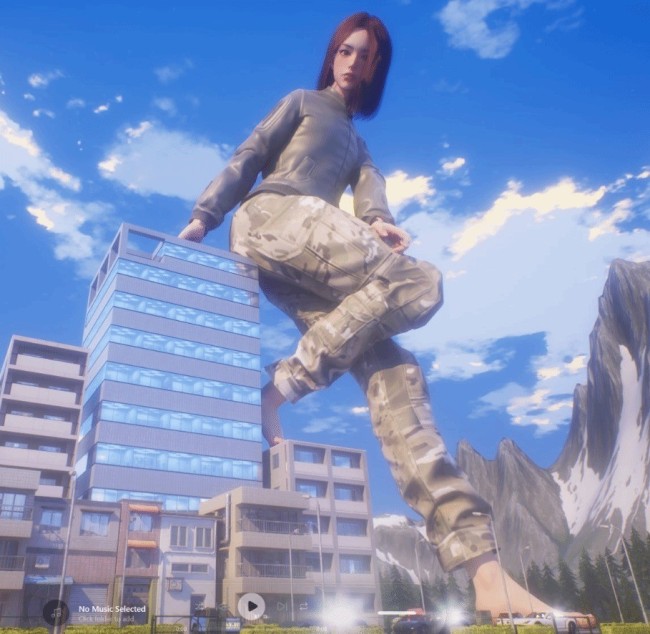 《女巨人游乐场》新截图 自定义系统能正常使用了