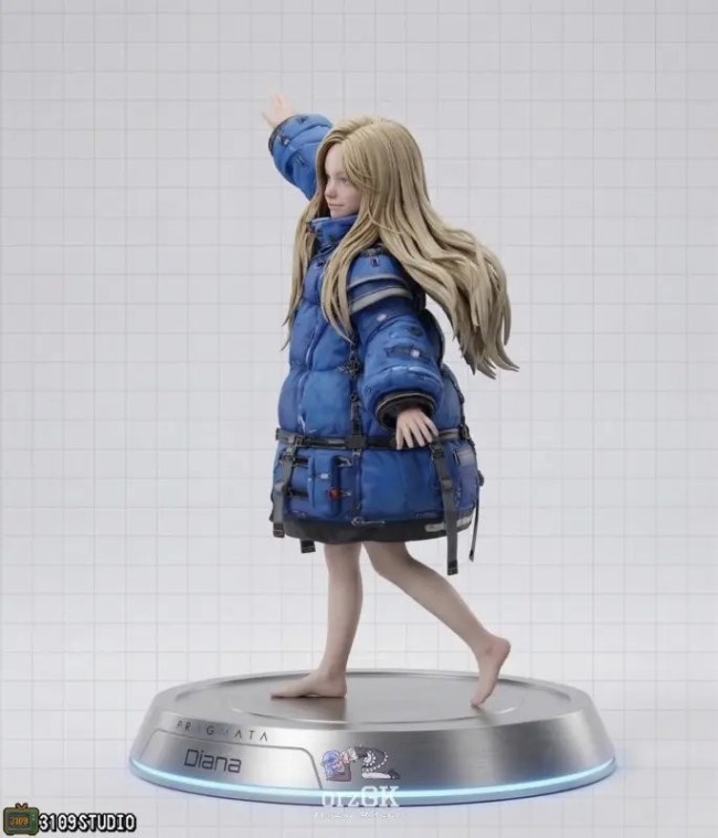 笑得太诡异了！《识质存在》戴安娜1/4手办公布