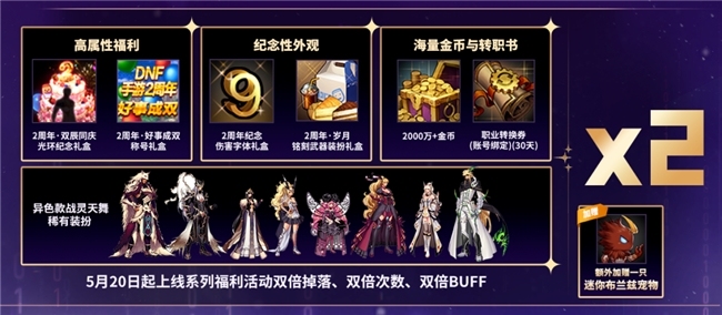两周年焕新启航，DNF手游破壁联动Apple开启全新篇章
