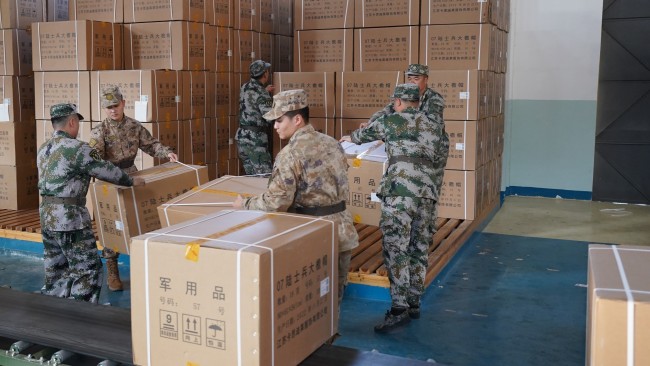 联勤官兵+基干民兵,干得漂亮!