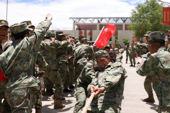 燃！这场军人运动会“激战正酣”——拉萨警备区第八届军事体育运动会侧记