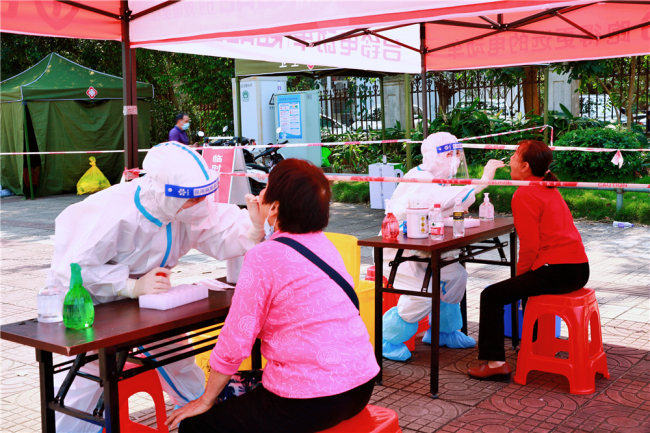 海南省肿瘤医院支援核酸检测 4天采集样本逾10万人次