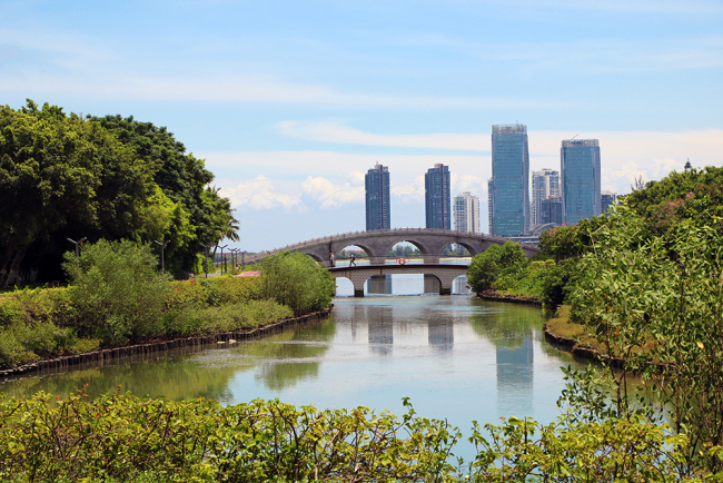 Haikou creates a good ecological and business environment to create a foundation for investors to prosper. Photo by Xu Ersheng