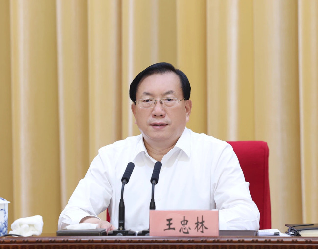 王忠林出席全省大财政体系建设工作推进会