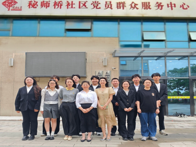 荆州学院智能制造学院联合秘师桥社区共建社会实践基地 探索志愿服务新范式