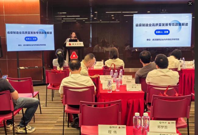 银政企三维联动破题万亿赛道 文旅教体中小企业政策赋能“全周期服务链”成型 ——武汉专场培训会以流程化设计构建“解读-对接-落地”闭环生态