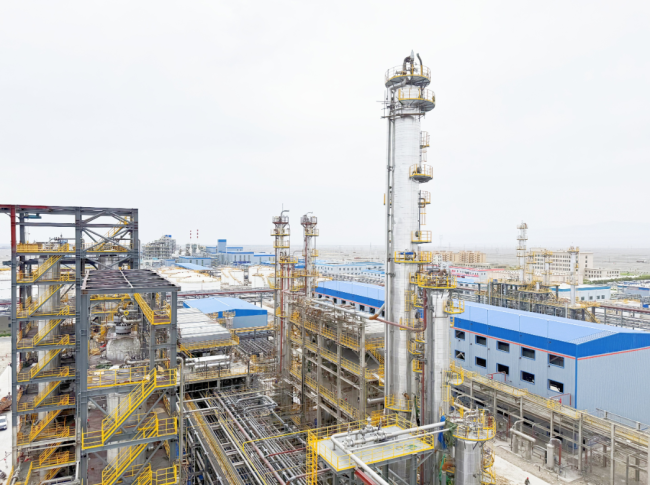 中国化学十三化建托克逊洁净能源多联项目预加氢循环氢压缩机空负载试车成功