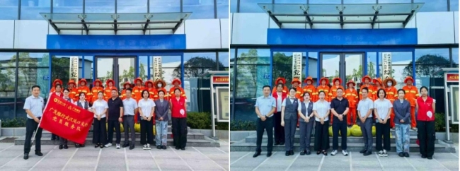 炎炎夏日送清凉，丝丝关怀沁人心 ——广发银行沌口支行党支部关爱环卫工人活动