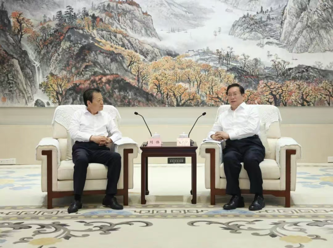 王忠林会见交通运输部党组书记、部长刘伟 发挥交通先行作用 为“十五五”高质量发展提供有力支撑 李殿勋参加相关活动