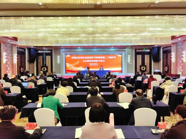 湖北省社科联举办省级社科类社会组织学习贯彻 党的二十届四中全会精神培训班