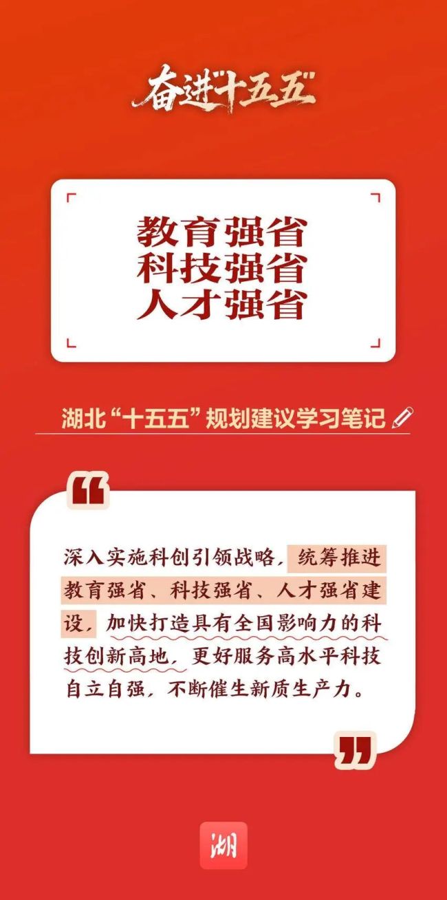 划重点丨奋进支点，湖北加快建设“13个强省”
