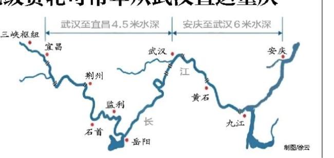 打通“九曲回肠” 4.5米水深航道贯通  5000吨级货轮可常年从武汉直达重庆