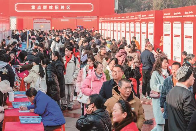 湖北省今年春风行动供岗超80万个 3000余场招聘活动将持续至3月