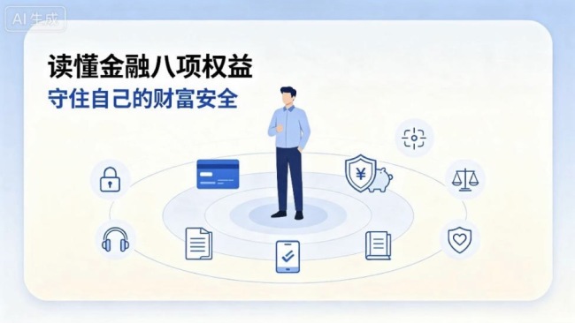 读懂金融八项权益 守住您的金融“护身符”