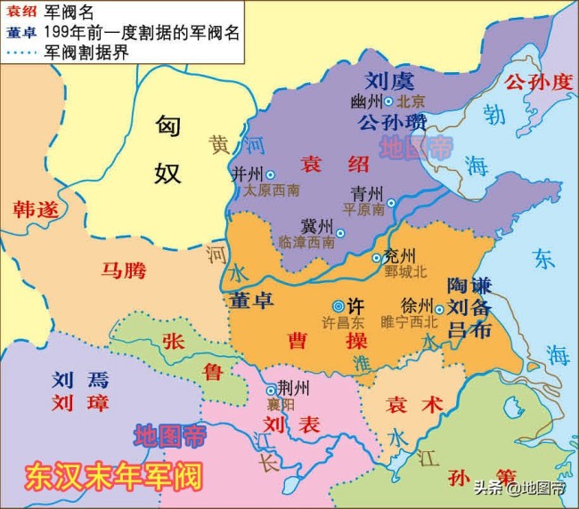 汉朝历史|22张地图快速看汉朝历史（西汉和东汉）