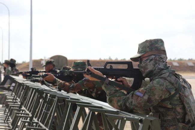 中柬“金龙-2023”联演：混编同训现场直击