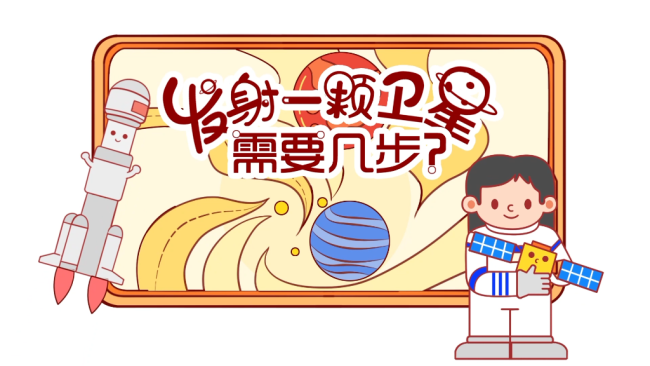 新华全媒+丨发射一颗卫星，需要几步？