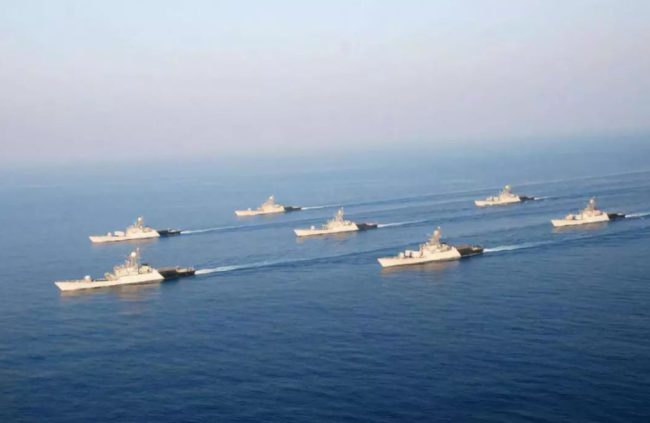 印度海军四艘舰艇驶向南海 搞双边军演