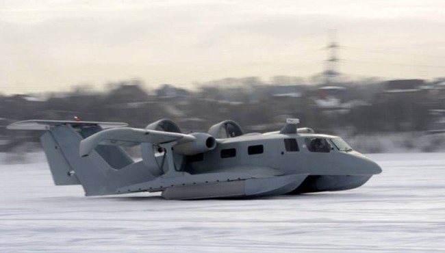 海燕-24，丑萌丑萌的。双翼地效，俄罗斯民企开发。跑雅库茨克-奥列克明斯克航线，巡航速度200千米每时。