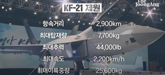 韩国自研五代机KF-21双座型原型机出镜