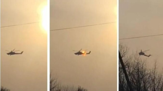 乌军击落俄最新直升机后，英国却自曝致命缺陷