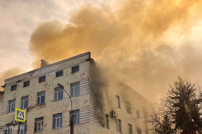 俄空天军研究院火灾已致17人遇难 调查称电网故障