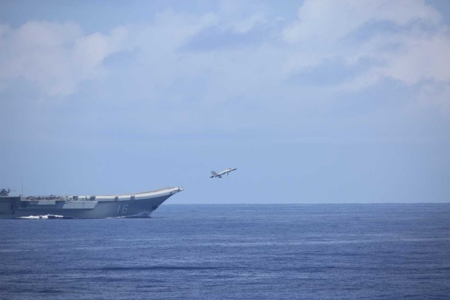 日防卫大臣称中国航母6天起降舰载机“远超100次”