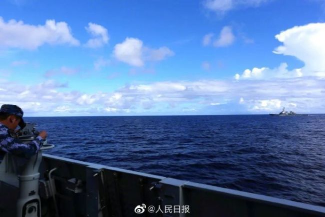 有图有真相！南部战区发布美舰擅闯中国领海照片