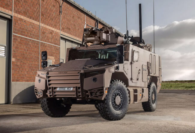 "薮猫"4×4轮式装甲车机动性强,防护能力也不错,将成为法国陆军未来