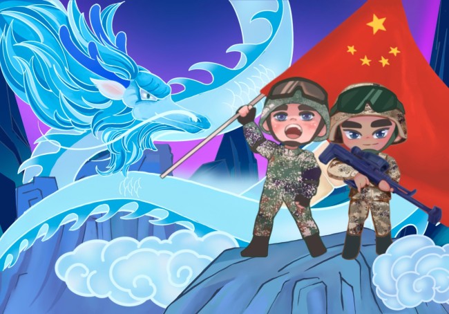 漫画｜有种安全感叫“中国军人”