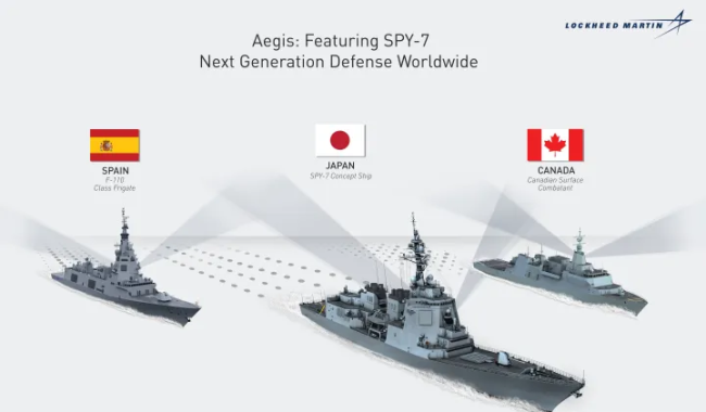 西班牙、日本、加拿大都列装了SPY-7