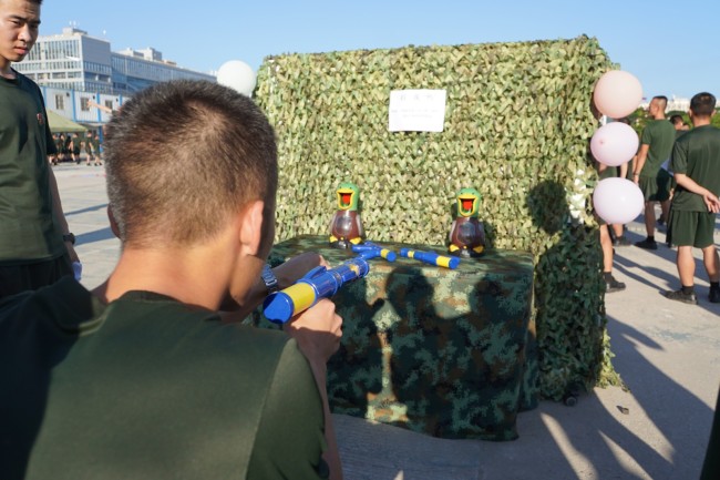 国庆军营美食游园活动！流连忘返！