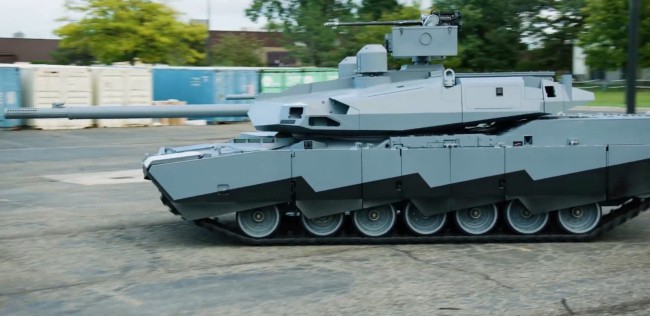 美国最新主战坦克艾布拉姆斯X首次公开