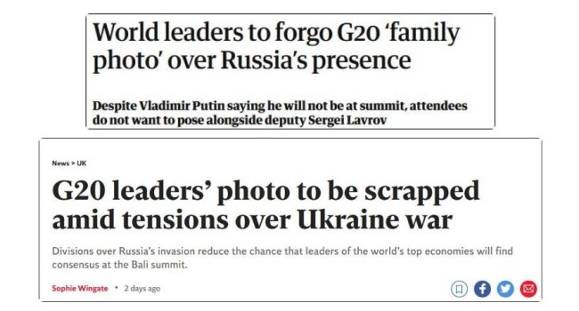 G20开幕式领导人未拍“全家福” 联合声明也…