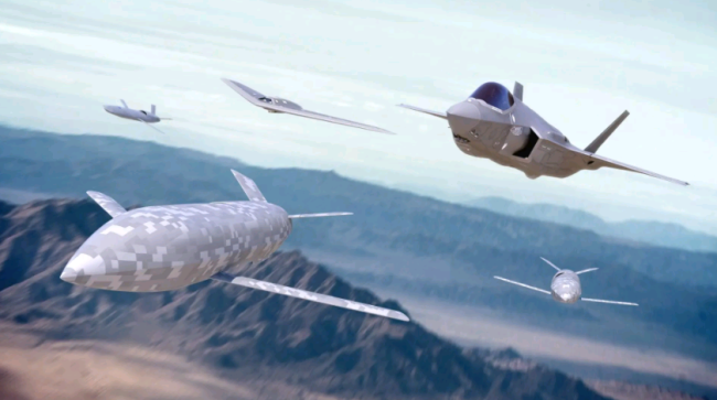 F-35将与多种自主无人机协同作战