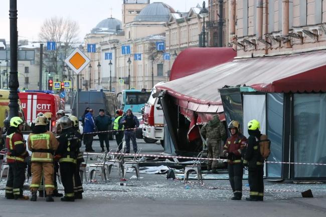 俄罗斯圣彼得堡咖啡店爆炸事故已致1人死亡、25人受伤