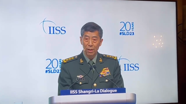 中国防长“香会”演讲！信息量很大