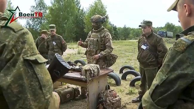 瓦格纳与白俄罗斯军队分享战斗经验，双方开展军事演习