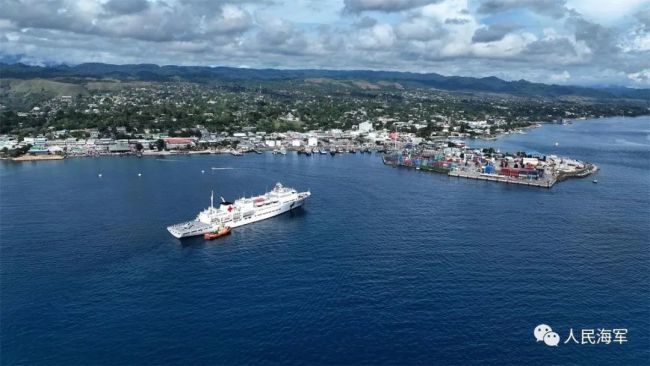 首次访问 | 中国海军舰艇抵达所罗门群岛