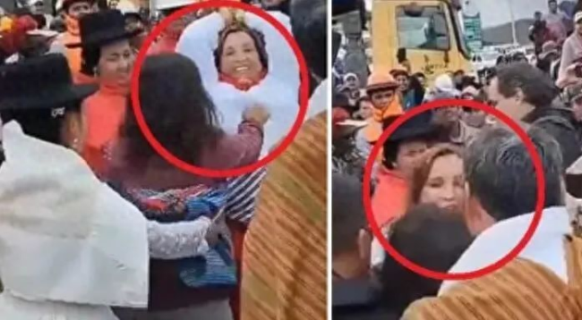 秘鲁女总统视察时遭撕扯拖拽数米，袭击者已被警方逮捕