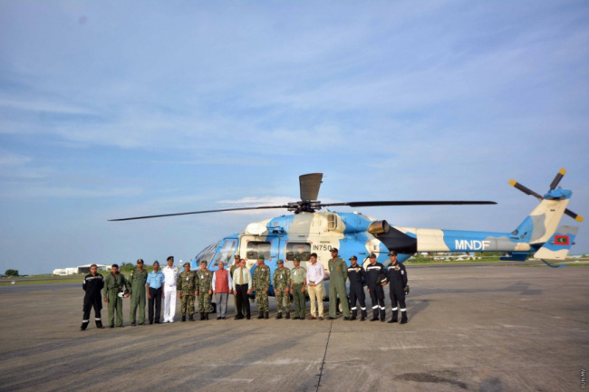 马尔代夫国防部：第一批印度驻马尔代夫军事人员已离境