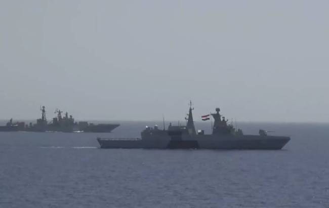 结束访问埃及后，俄海军舰艇编队已抵达利比亚开展交流