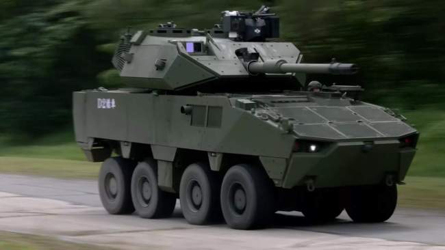  Resurrection? Taiwan Army Publicly Presents "Wheeled Fighting Vehicle" Prototype