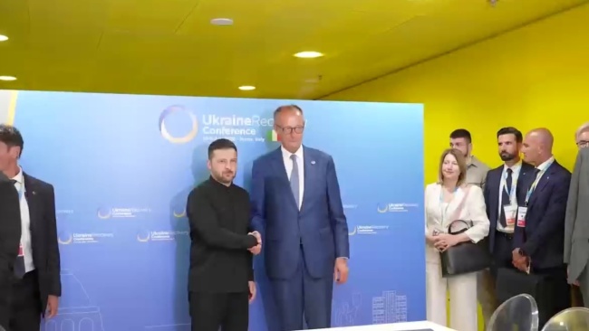 乌克兰总统与德国总理举行会谈 讨论武器供应和重建事项