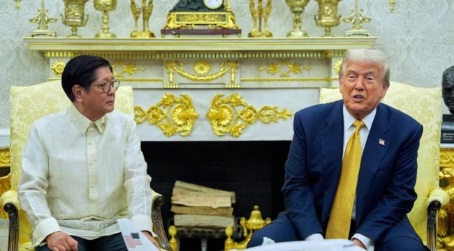 马科斯对华态度出现转变了吗？国情咨文70分钟不敢提中国，3年政绩全靠吹