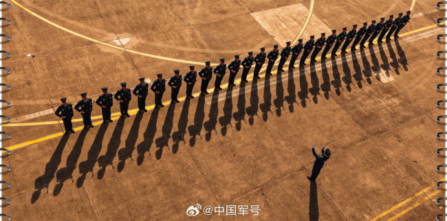 九三阅兵训练高清大图，来了！