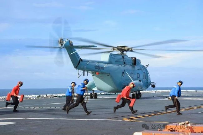 前方高燃！海南舰最新训练画面公开