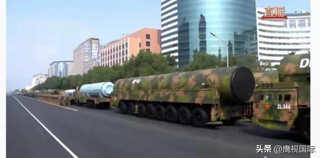 “东风-61”陆基洲际导弹首秀与百岁北京饭店同框 跨越时空的对话