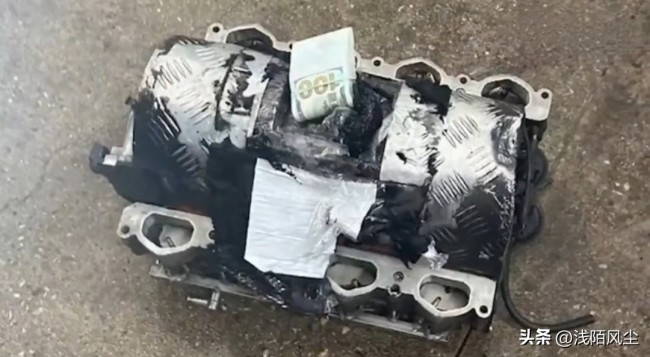 乌克兰警方逮捕发动机内藏97万美元女子!